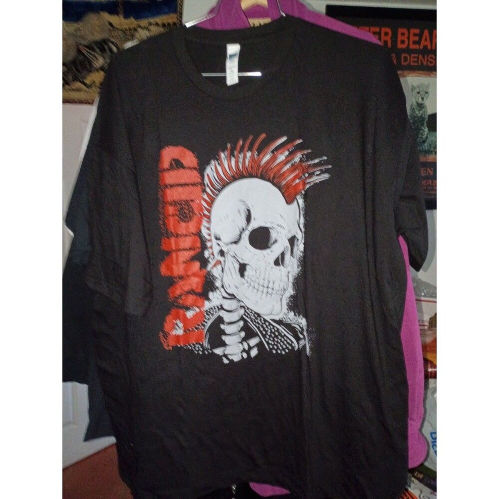 T-Shirt rare rancid rare punk band tee size large